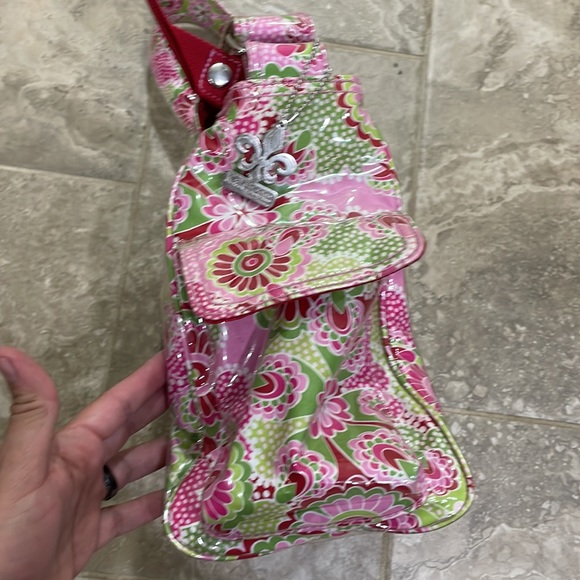Kalencom Laminated Jazz Ruby Diaper Bag - Picture 4 of 14